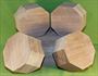 Bowl #806 - Black Walnut FIVE Piece Bowl Turning Blank Set ~ $124.99